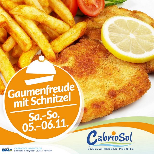 Schnitzel mit Pommes