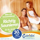 Richtig Saunieren
