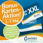 Bonuskarten-Aktion 1. - 7. Mai 2023